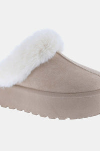 Fur Trim Platform Slides