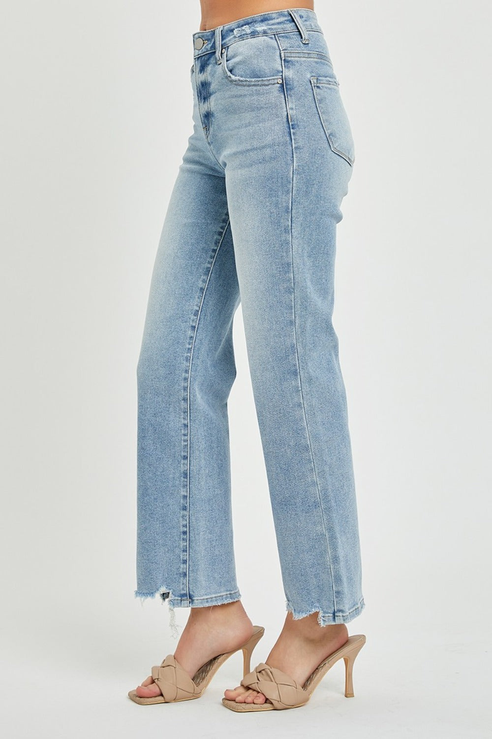 The Perfect High Rise Straight Jeans