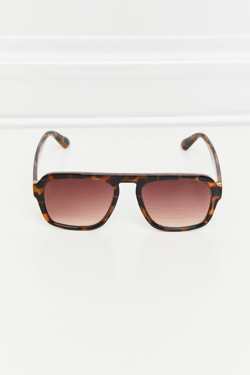 Tortoiseshell Square Frame Sunglasses