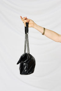 Leather Chain Handbag