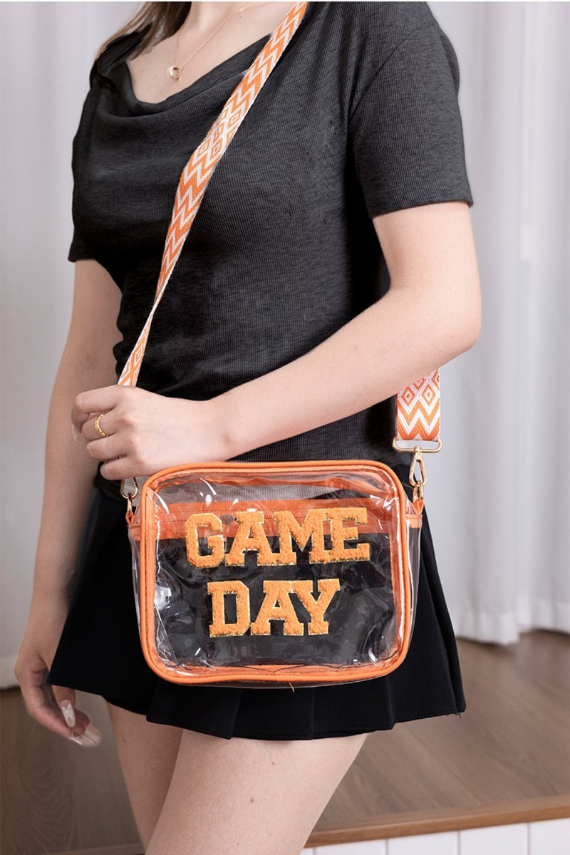 GAME DAY Transparent Crossbody Bag