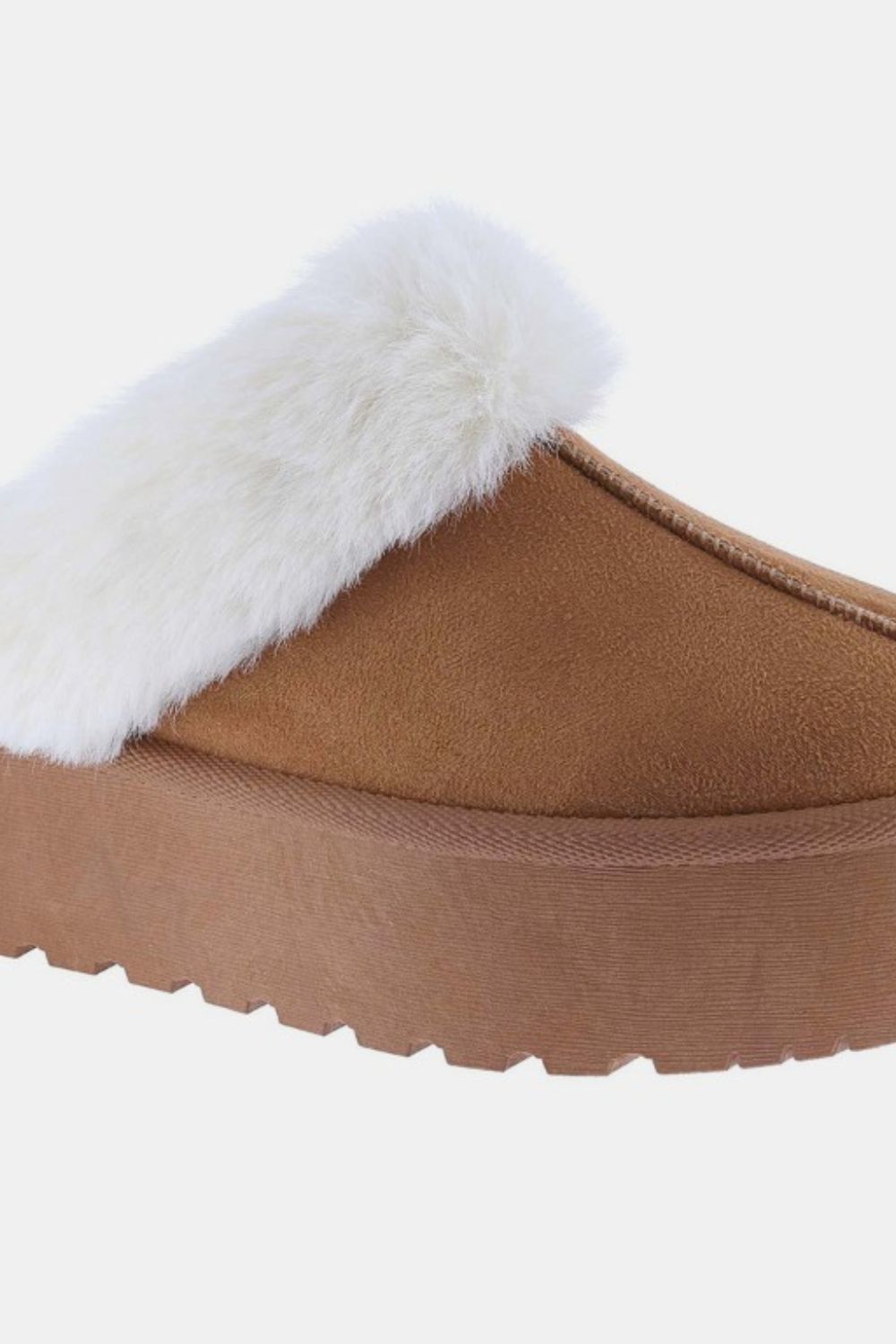 Fur Trim Platform Slides