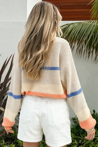 Round Neck Long Sleeve Sweater