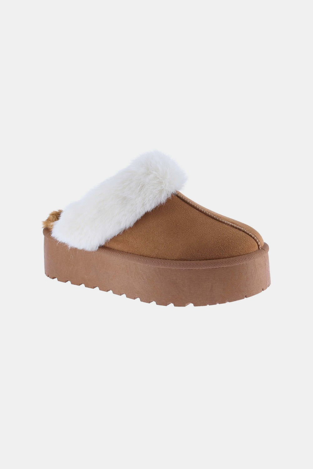 Fur Trim Platform Slides