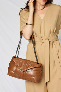 Leather Chain Handbag