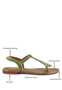 Feodora Flat Slip On Sandals