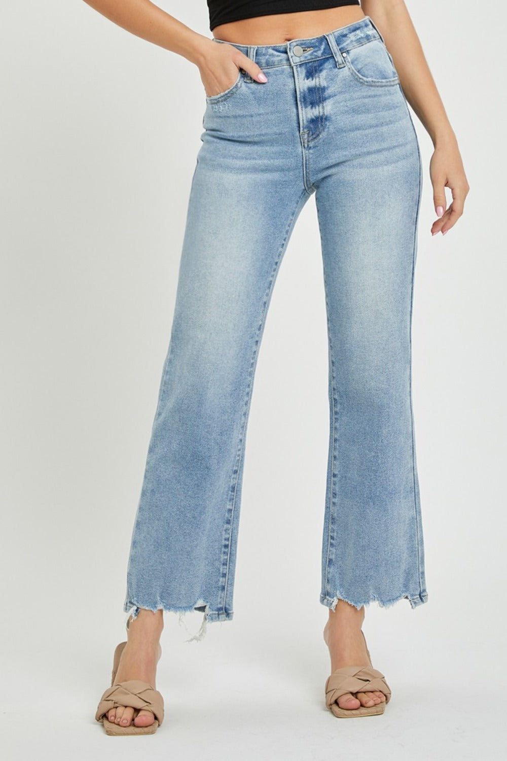 The Perfect High Rise Straight Jeans